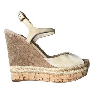 GUCCI LOGO WEDGE